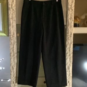 Raffaella petite long black slacks